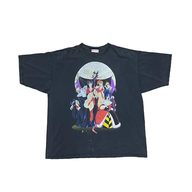 DISNEY VILLAINS LARGE SET BLACK FIT LIKE XXL 5241