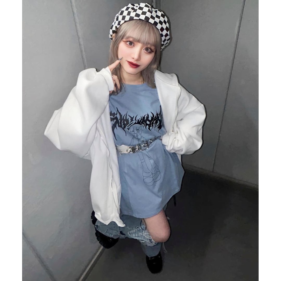 寶TIS-505PERSON'S POP PUNK レディースセット カバー付き BONE GIRL BIG Tシャツ | VOLCAN&APHRODITE