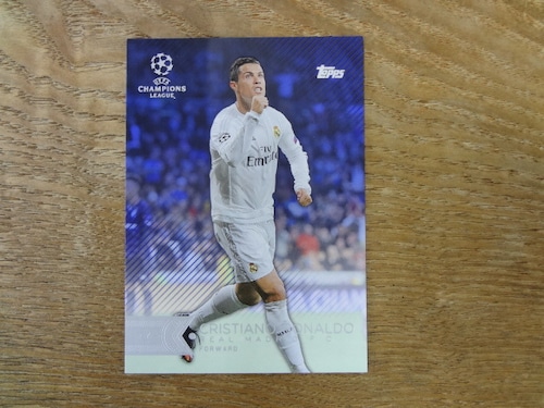 クリスティアーノ・ロナウド No.15 2016 TOPPS UEFA CHAMPIONS LEAGUE