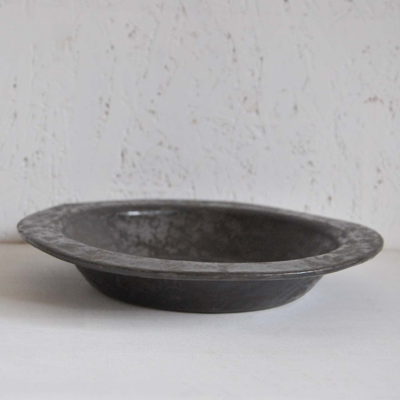 鈴木智子（いにま陶房） リムプレート（1-A） | MIGO LABO