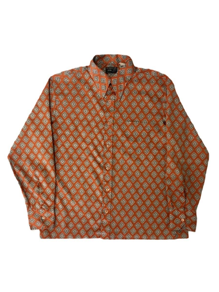 1970s-1980s "JC Penney" Design Polyester Shirt