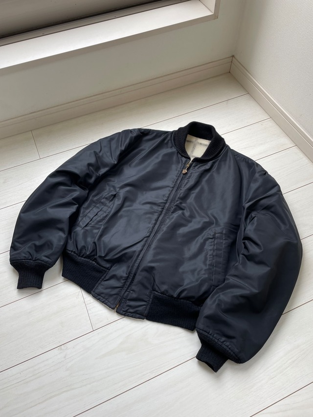 size44 黒 50s ビンテージ マクレガー リバーシブル ブルゾン  