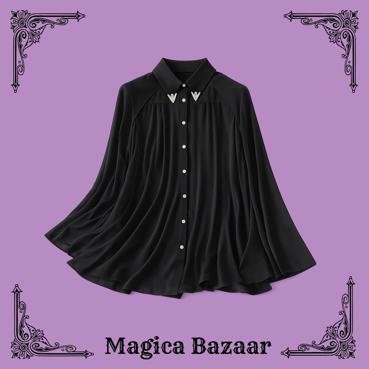 アルタイル〜魔女のショールケープブラウス〜M23136