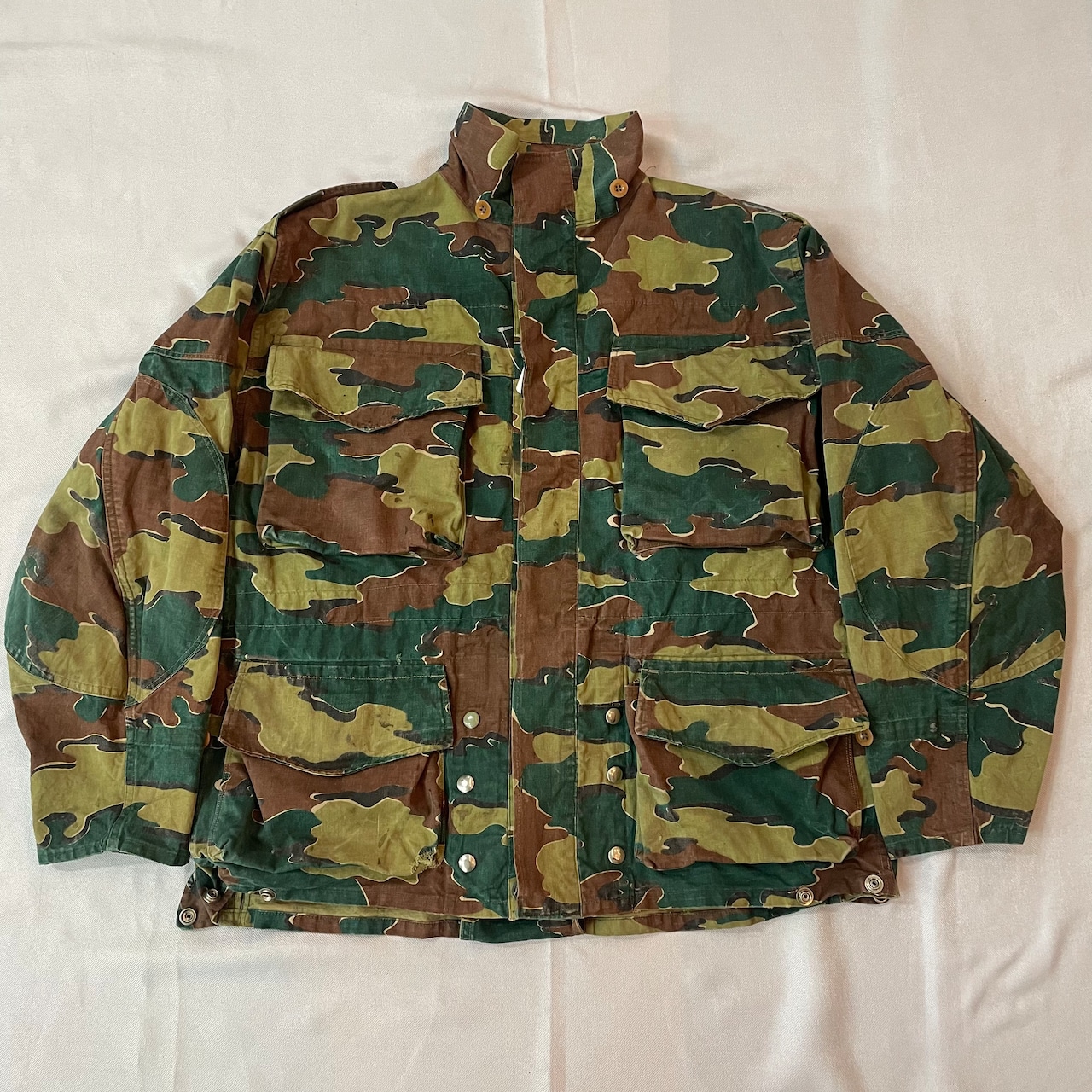 50s Belgium army ジグソーカモ パーカー ジャケット ベルギー軍 50 