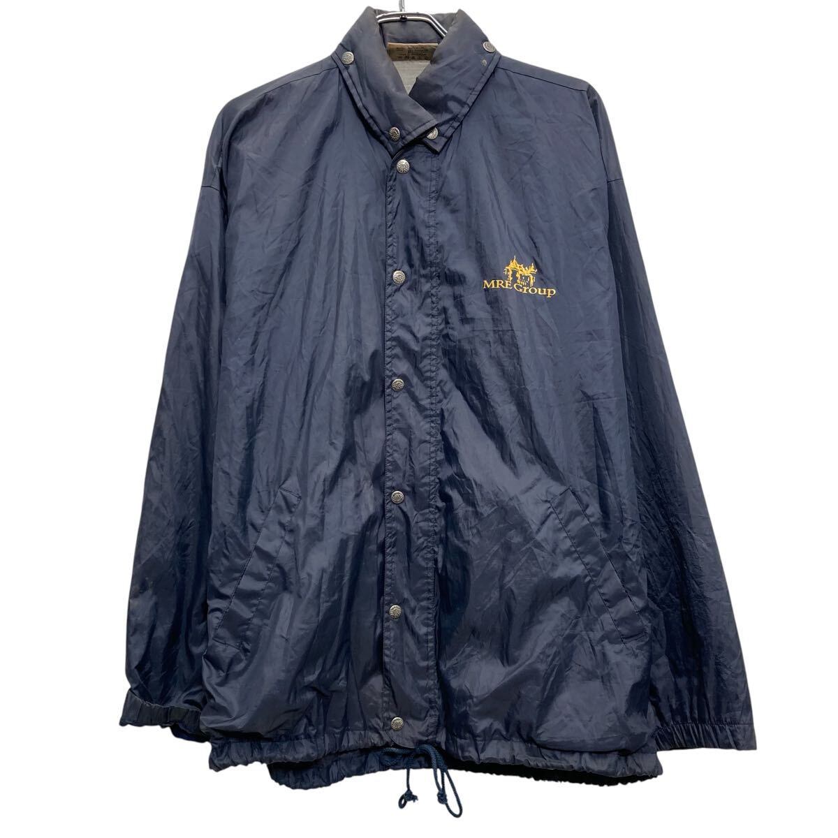 ノーティカ ナイロンジャケット ワンポイントロゴ フード収納 袖