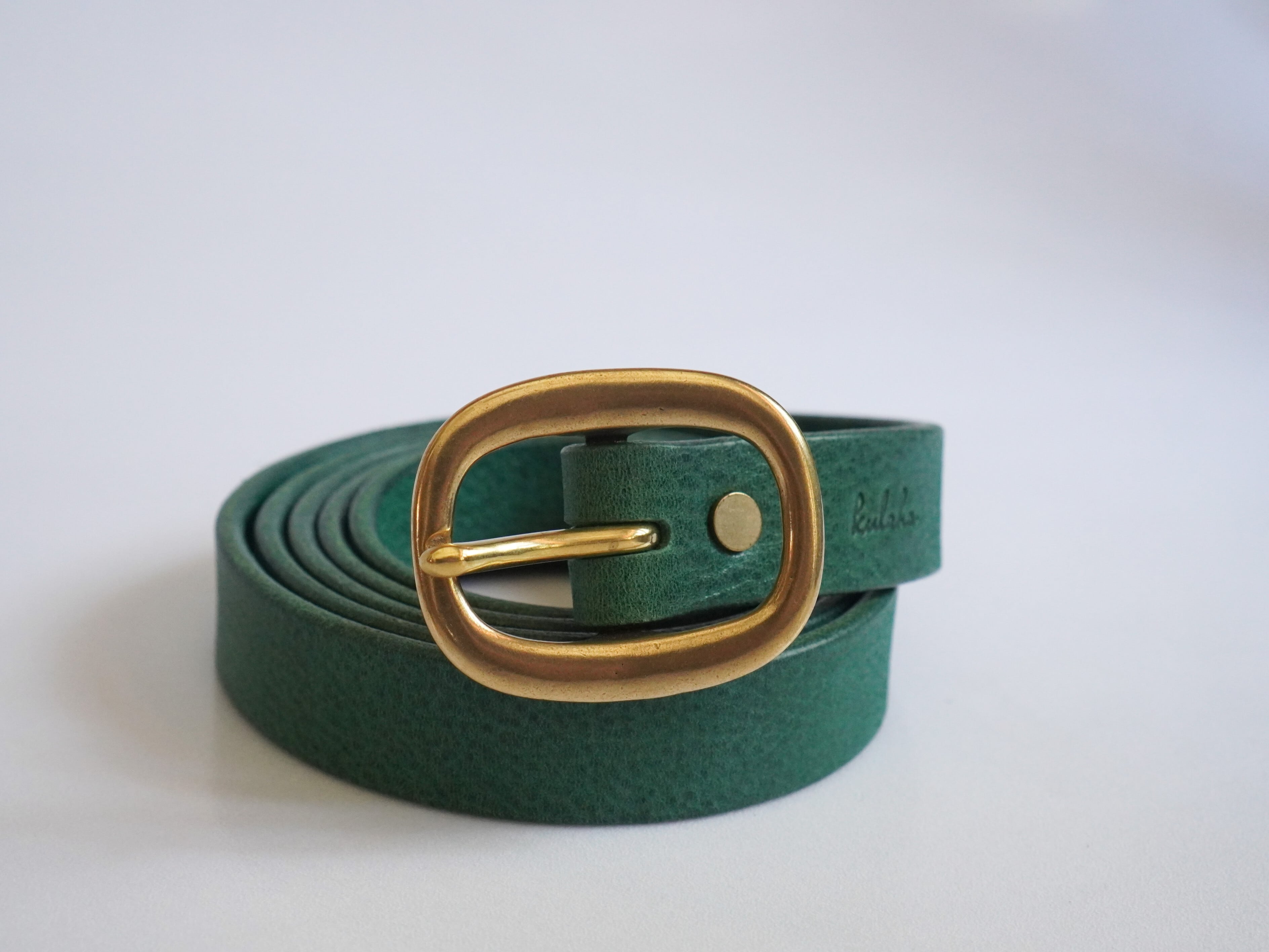 4週納期】【マロッシGreen】2.4cmベルト | kuleha