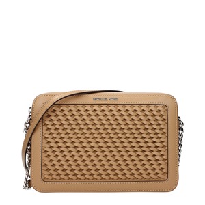 【新品】MICHAEL KORS マイケルコース レディース クロスボディバッグ レザー ブラウン 35T5STTC3YPEANUT