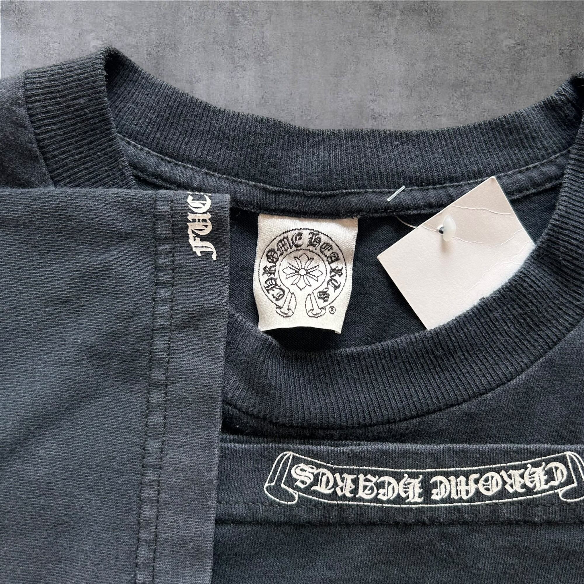 00s 本物 CHROME HEARTS Tシャツ CHROME HEARTS(クロムハーツ) 00s OLD FOTI S/S TEE オールド USA製