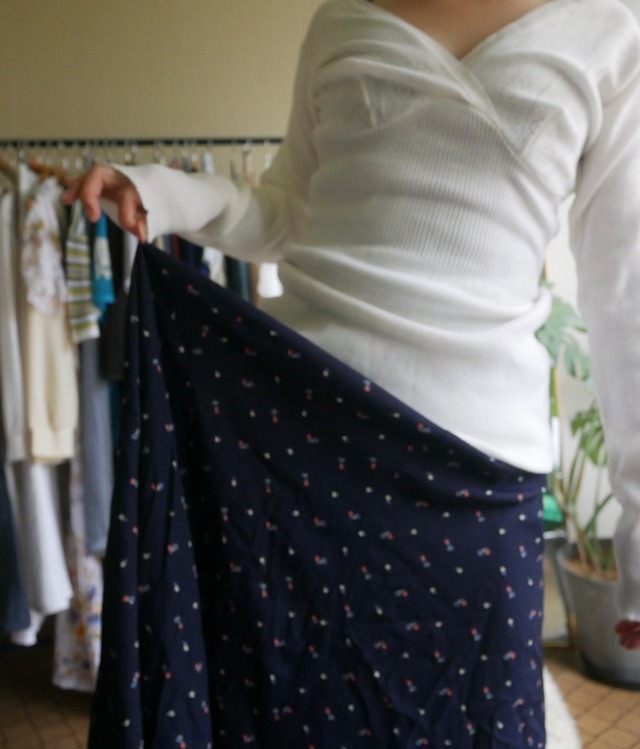 70s-80s VINTAGE "Liabel" Pointelle Knit Tops
