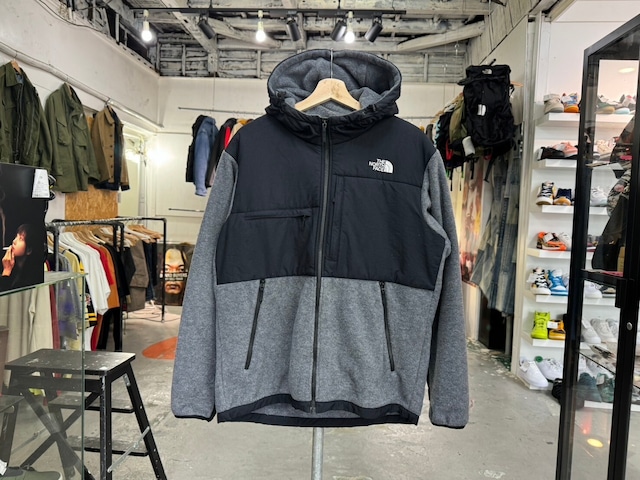 DREAM PRICE!! THE NORTH FACE DENALI FLEECE HOODIE GREY XL NA61632 43643