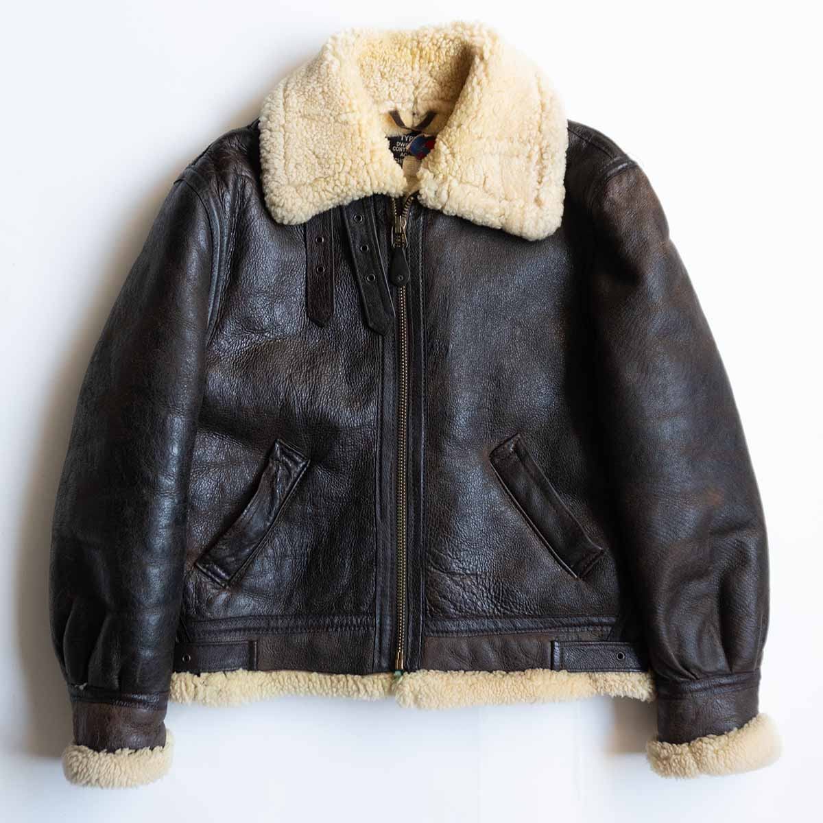 美品/ビッグサイズ】SCHOTT【533US/7420/レザー カーコート】42