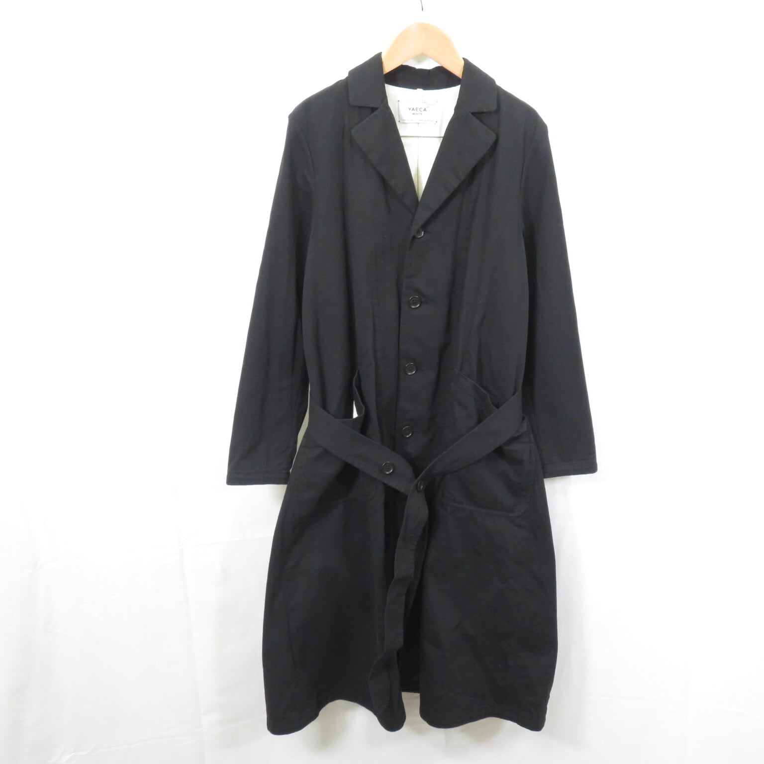 YAECA WRITE コットンツイル ロング アトリエコート sizeS/ヤエカ 0202 