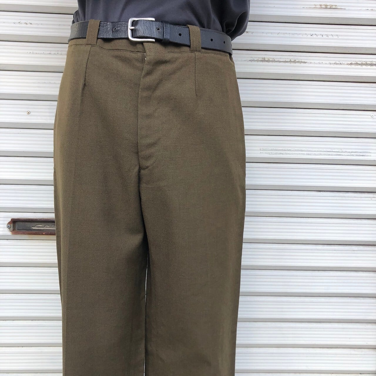 70s フランス軍実物 French Army ウール トラウザーズ 70s フランス軍実物 French Army ウール トラウザーズ