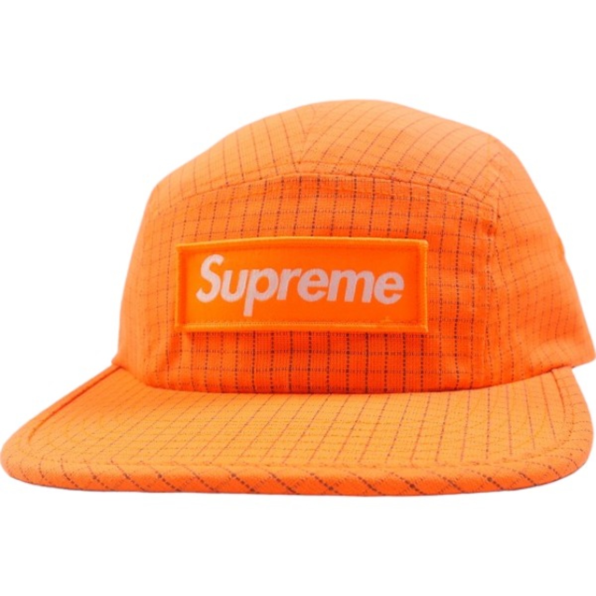 Supreme Ripstop Camo 廻っ Camp Cap Yellow