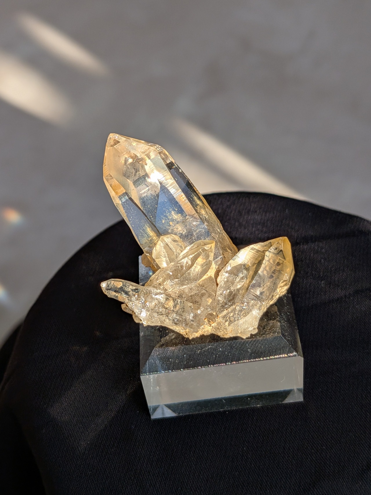 ヒマラヤ水晶・ゴールデンヒーラー ⭓ 原石クラスター ⭔ ネパール・ガネーシュヒマール産