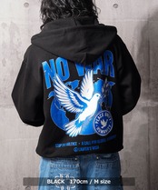 ◆NO WAR ZIP HOODIE◆lf-26601