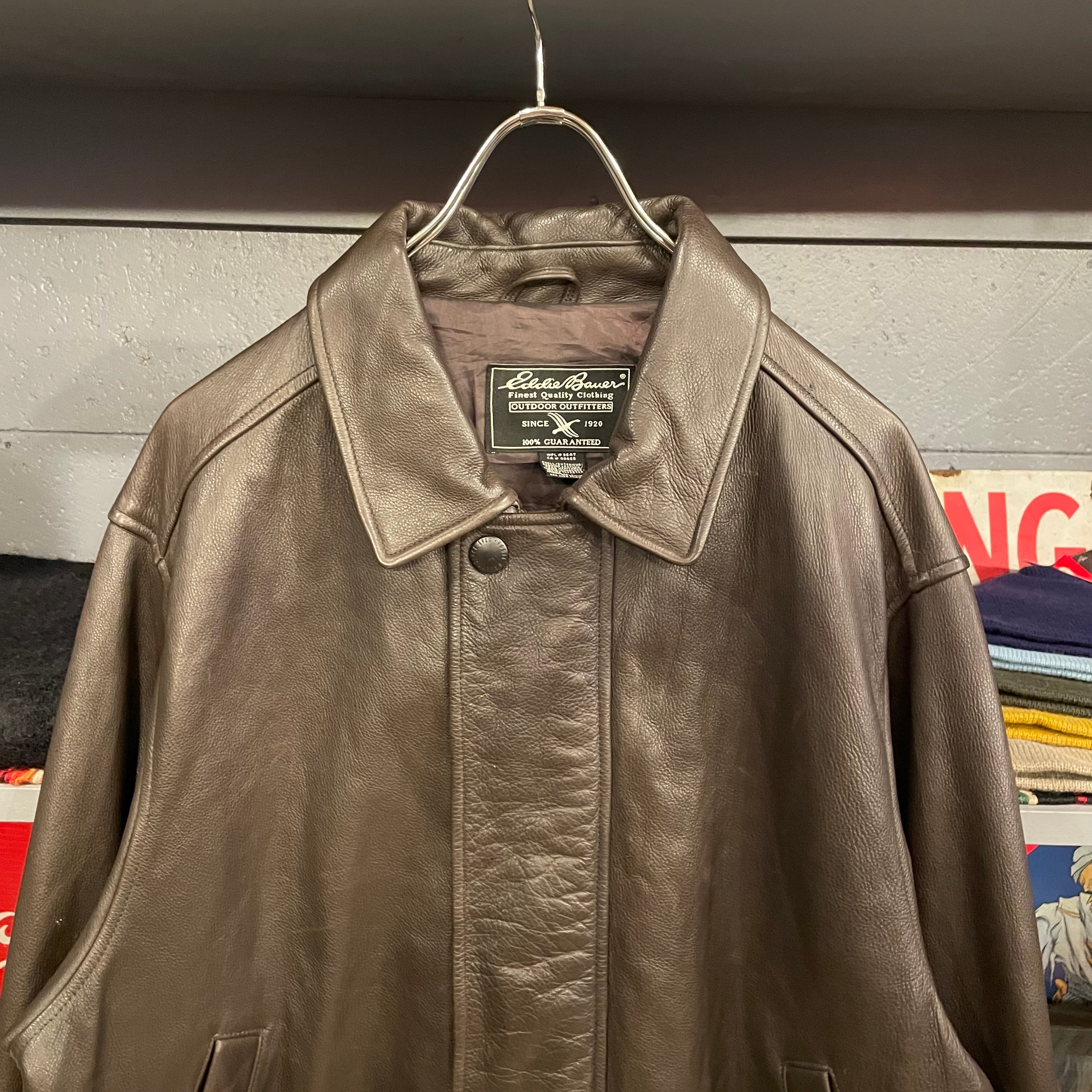 Eddie Bauer Leather Jacket | VOSTOK