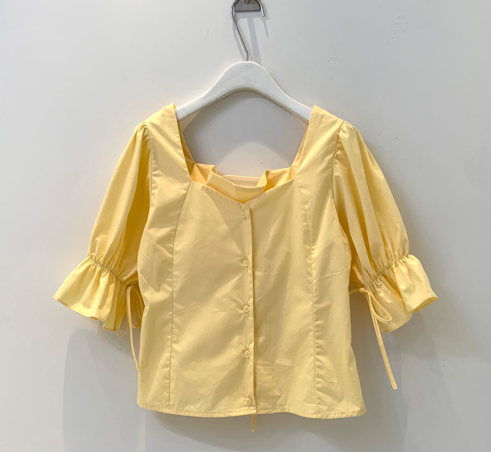 韓国ブランド 韓国ブランド ブラウス トップス yellow M¥3000 ブラウス 