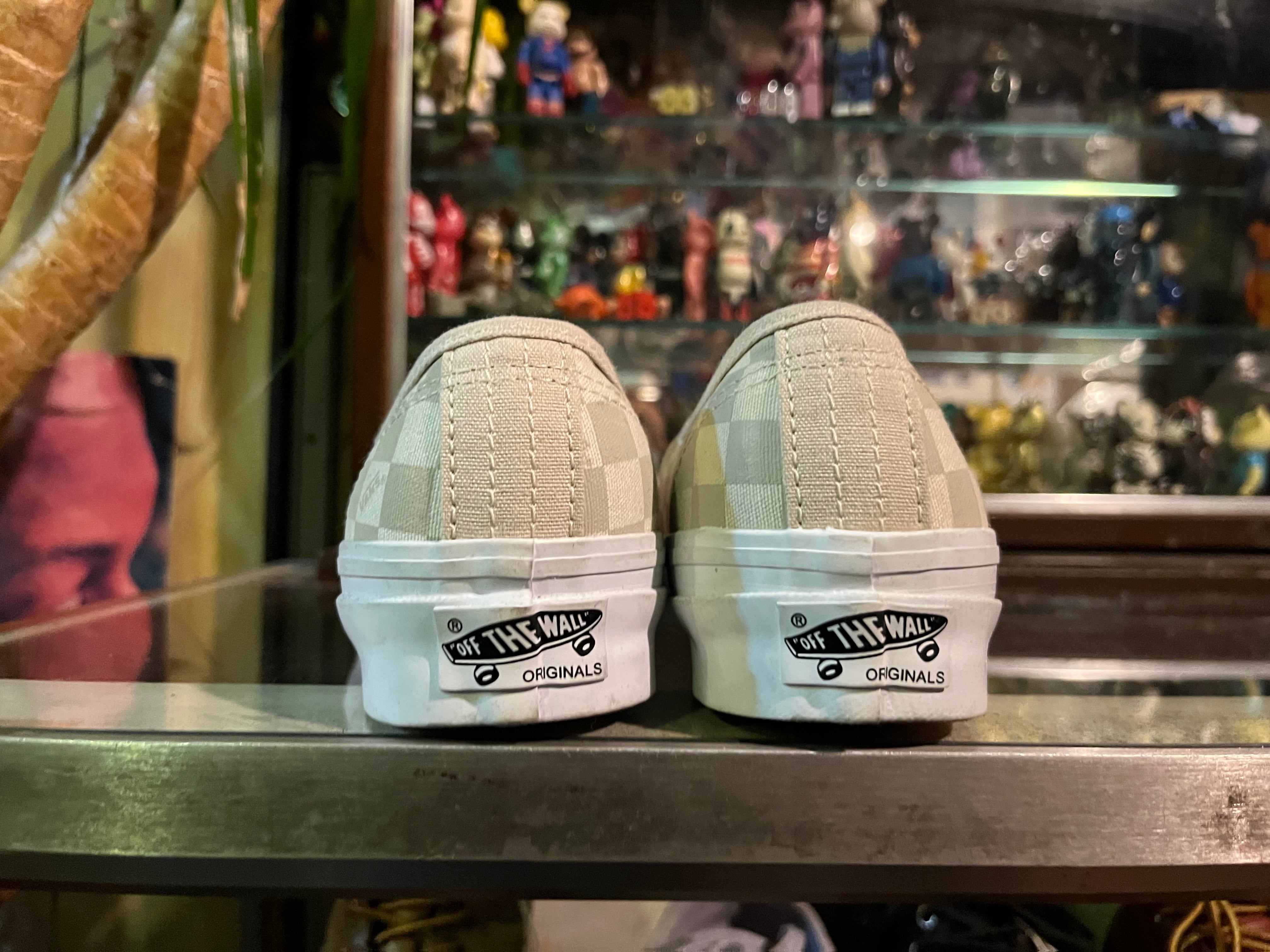 未使用品 USA企画 VANS VAULT OG AUTHENTIC LX “Checkerboard SAND