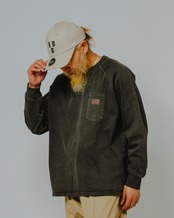 Pigment 10OZ Sunglasses 3 Pocket L/S
