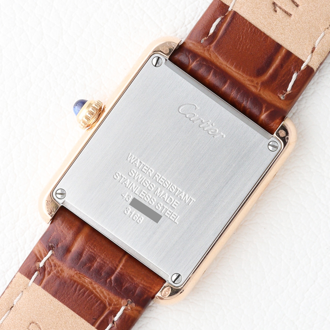 カルティエ タンクソロ SM REDゴールド