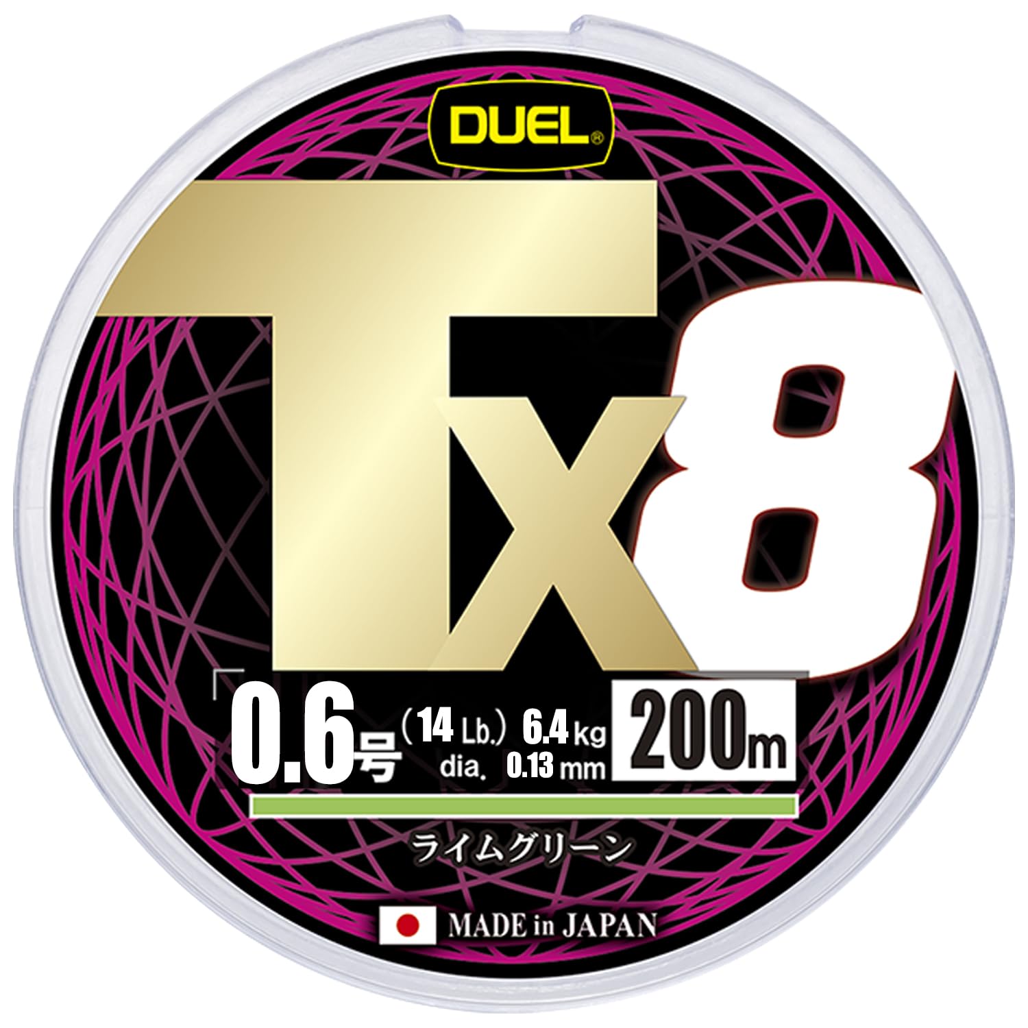 DUEL (デュエル) PEライン 釣り糸 Tx8【 ライン 釣りライン 釣具 高