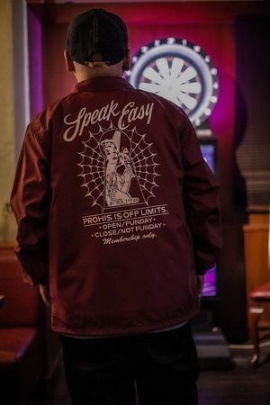 SPEAK EASY COACHJACKET(BURGNDY) / BOLSTEAD