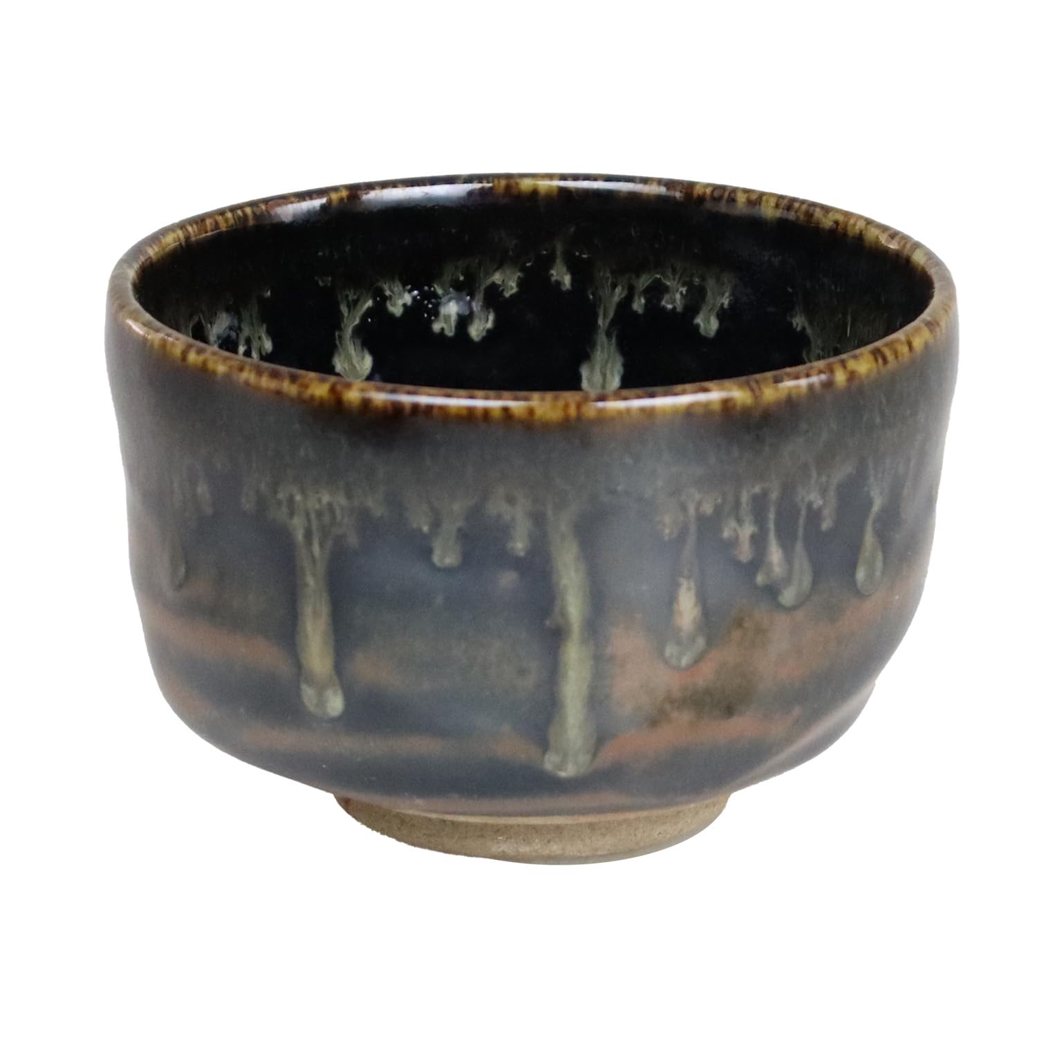 茶道具 唐銅 砂張銅 朝鮮風炉 南鐐摘み 霰地紋釜添 佐藤旺光 共箱 山形