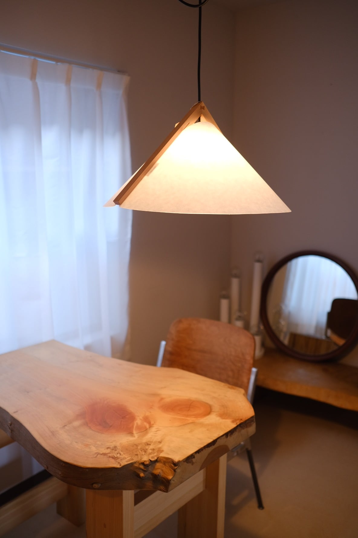 DOMUS "DECO" 木製ペンダントライト【引掛シーリング式】