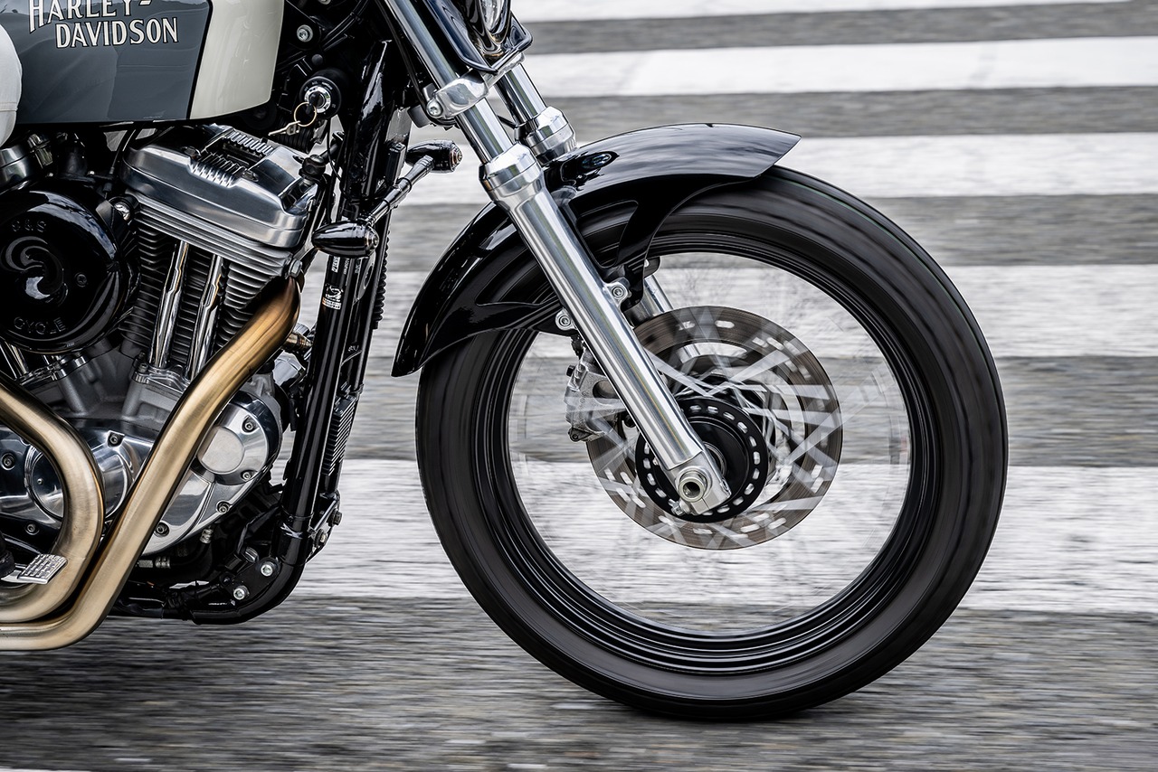 Sonic arch(Front)Fender XL/DYNA（39mm(Narrow glide) BLACK Painted