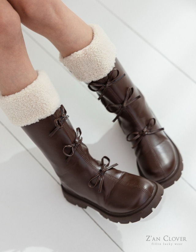 ZAN CLOVER［取寄］buckle mustan boots 26winter