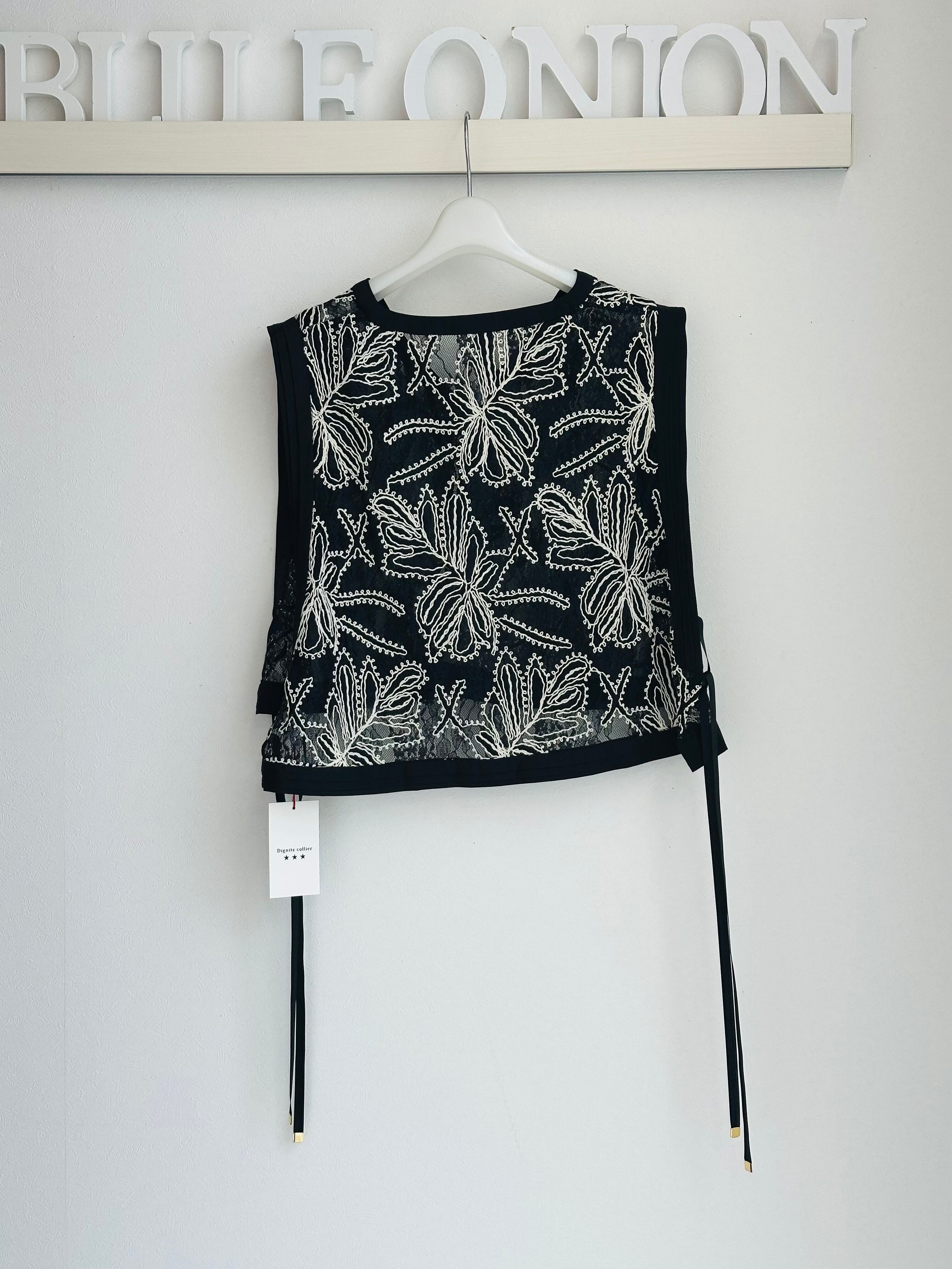 ☆再々々々入荷☆大人気☆ レースvest Dignité collier 80267107 2602c