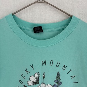 メキシコ製 PRAIRIE MOUNTAIN 花プリント ロンT