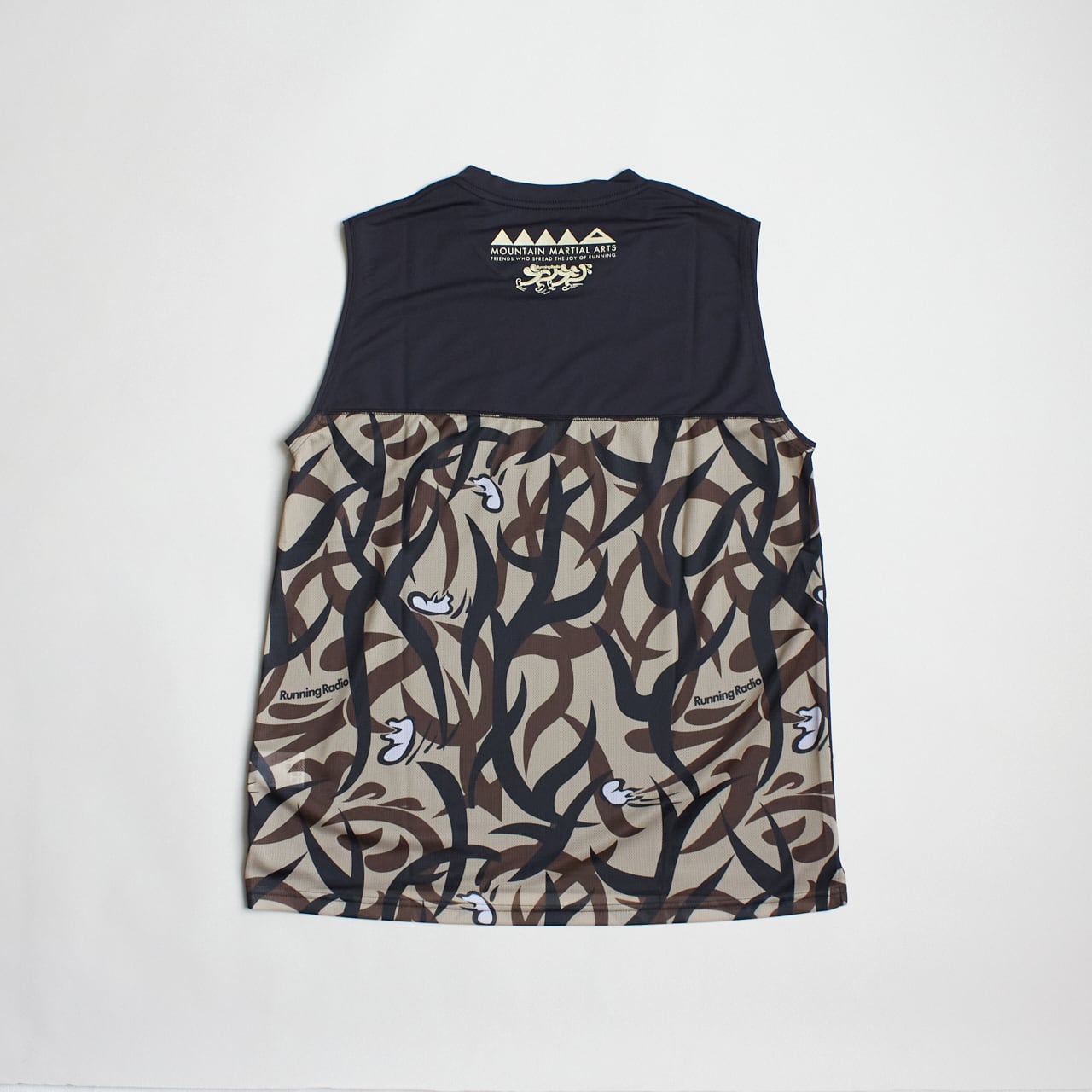 MMA マウンテンマーシャルアーツ　岡田拓海コラボ　スリーブレス　M MMA（マウンテンマーシャルアーツ）Takumi Okada Camo Sleeve-less