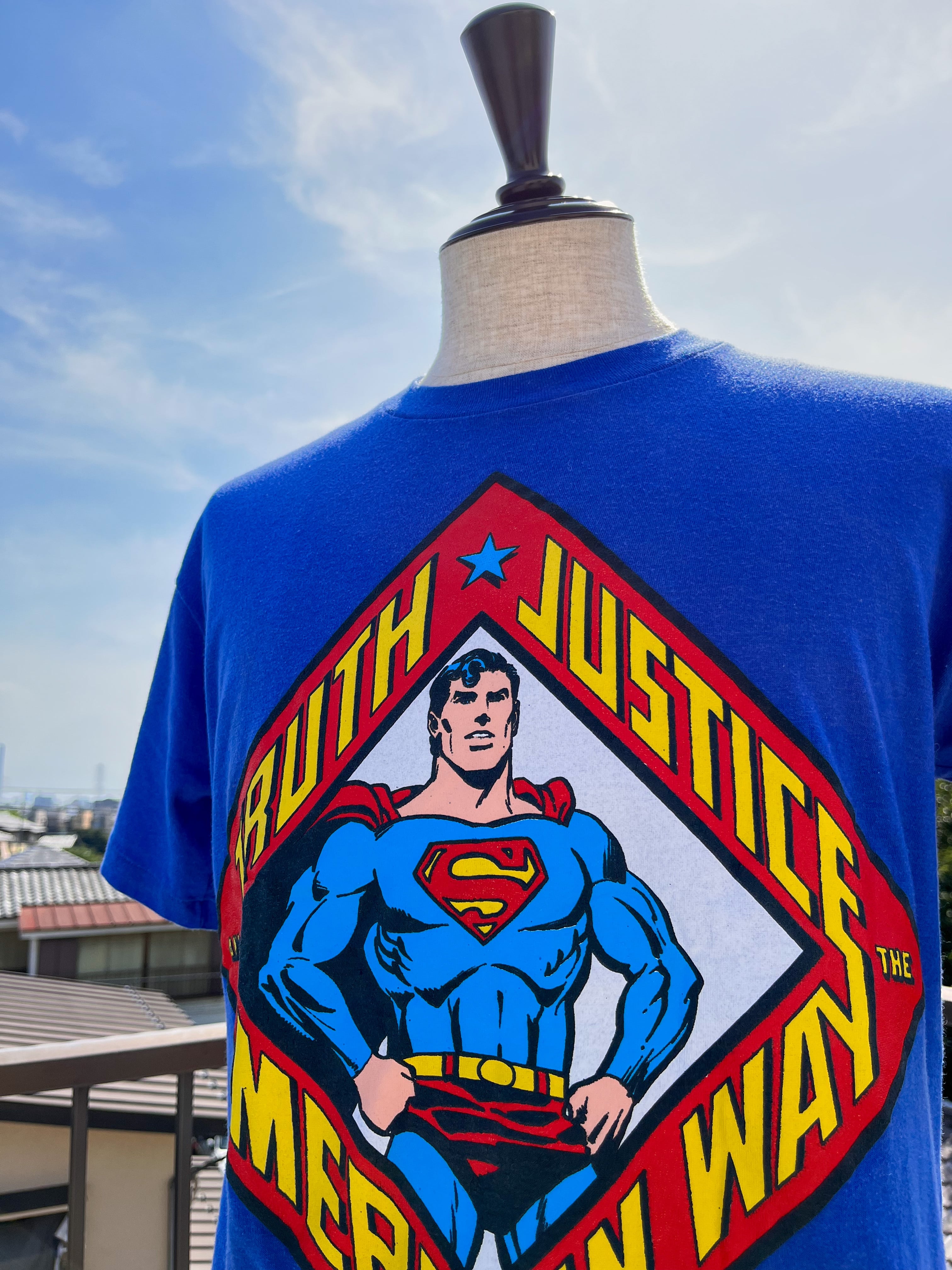激レア SUPERMAN スーパーマン 1998年製ヴィンテージ Tシャツ-