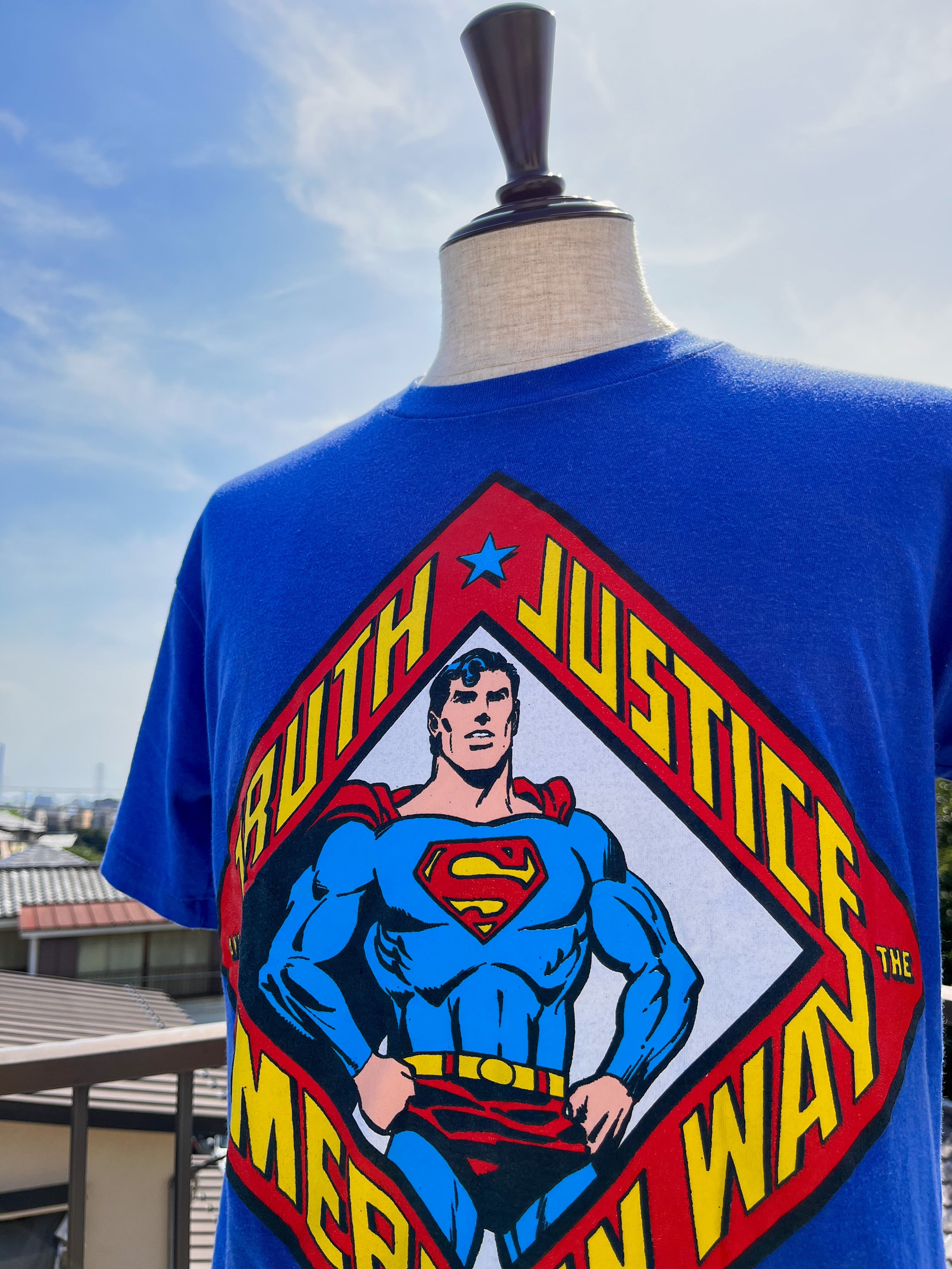 希少】80s VINTAGE Tee Superman スーパーマン DC コミックス プリント ...