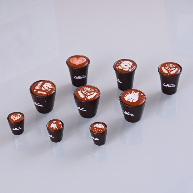 CIVI 樹脂シミュレーション花コーヒーカップ