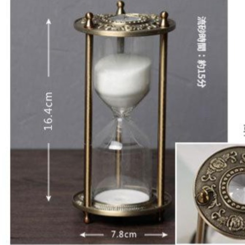 砂時計 置き時計 サンドタイマー ノーティカル 装飾 素朴 ヴィンテージ 15分 30分 ２種類 おしゃれ 可愛い 北欧