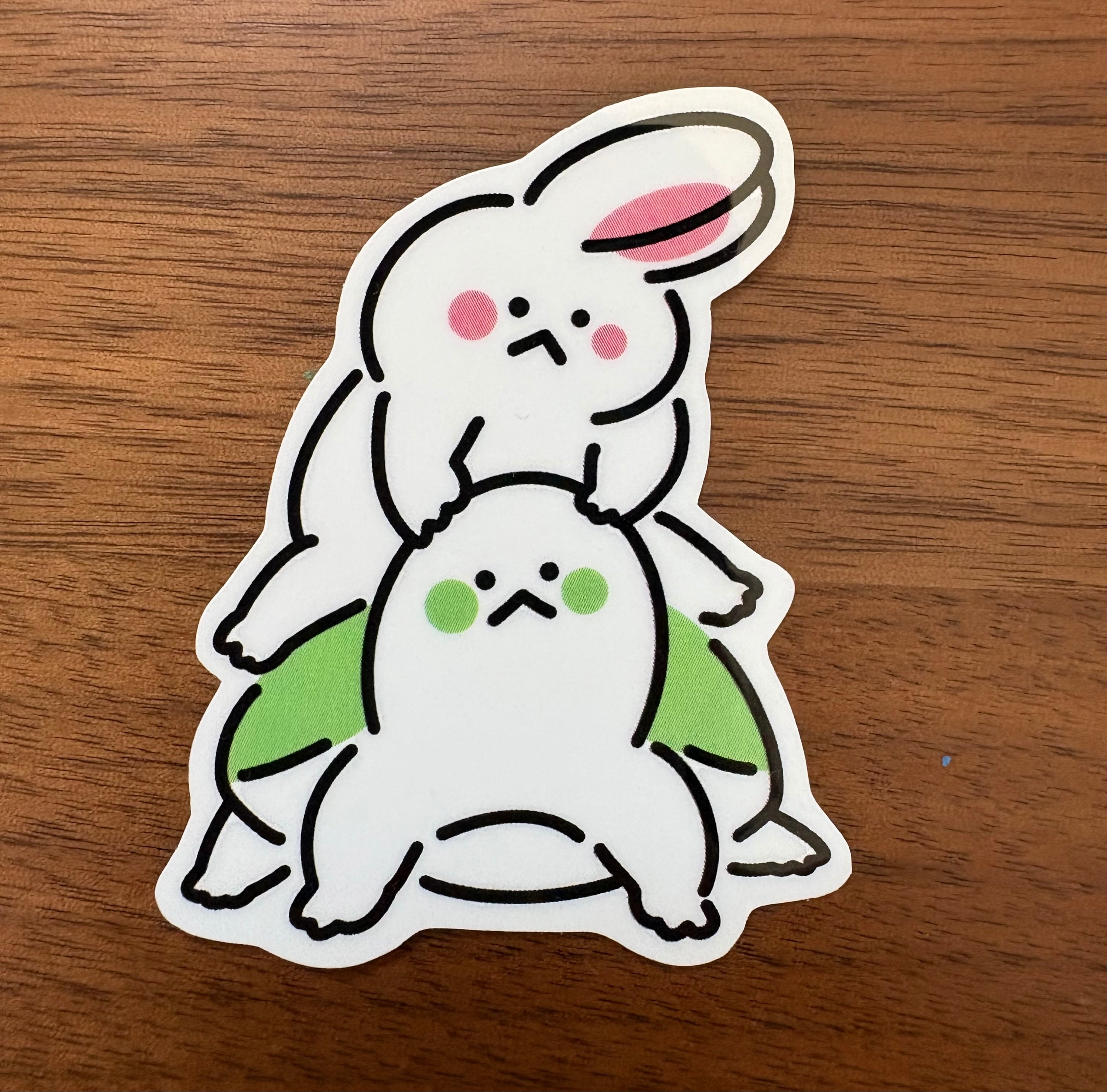 うさぷ様確認ページ うさぎとカメ(S) | ICHINO-QRF