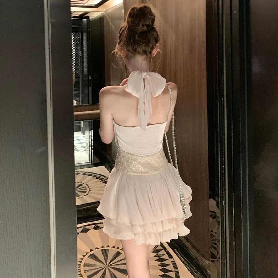 dress】ホルターネックミニワンピース RH6176 | BeautyYouStyle