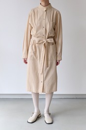 Vuokko geometric mini check belted shirt dress