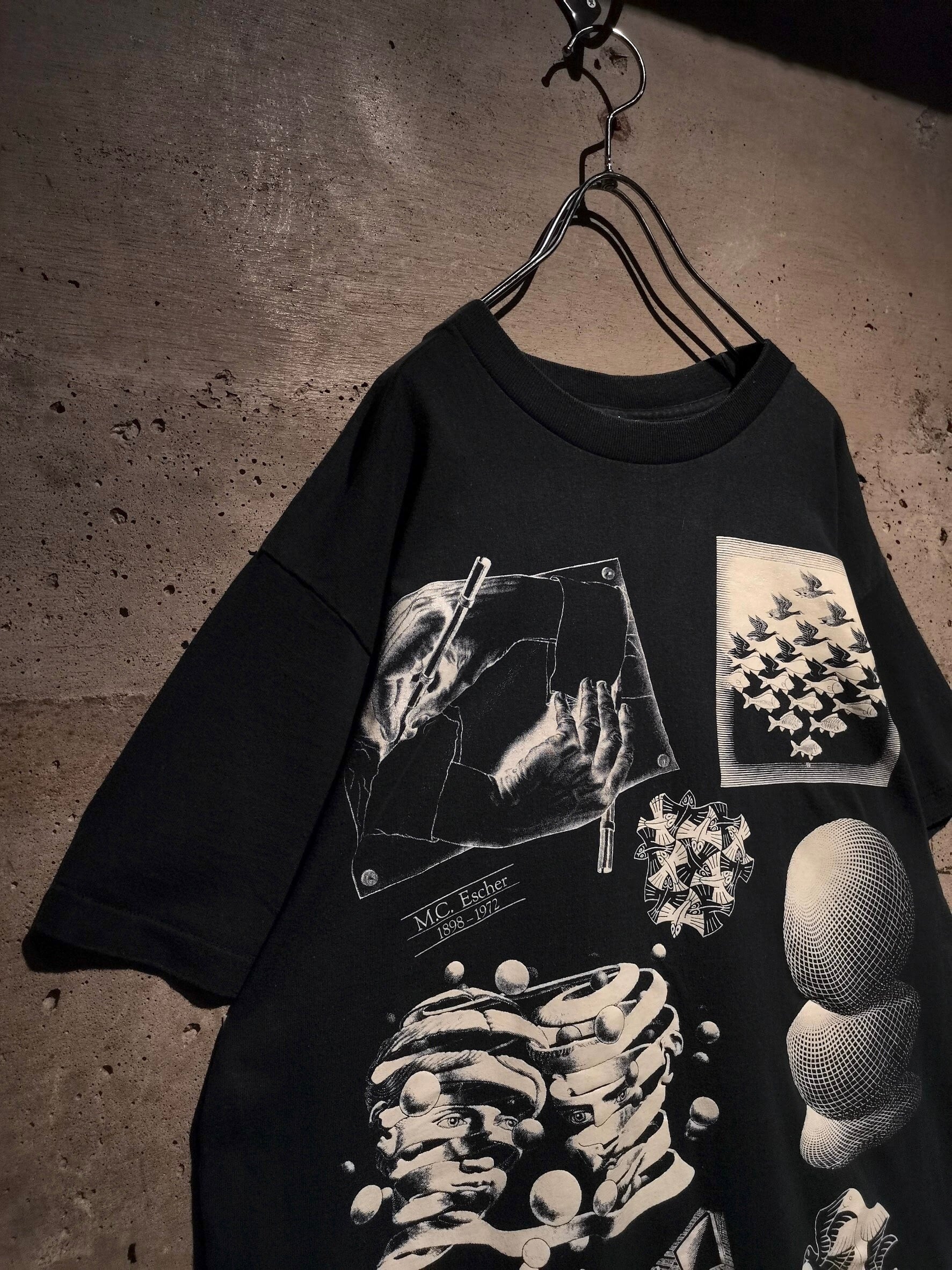 Caka】“M.C. Escher” 90's Vintage T-Shirt | Caka(カカ）下北沢古着屋