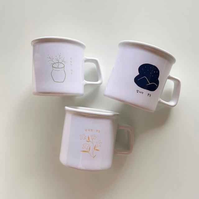 peaceful days mug（3 designs）