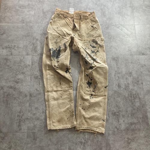 00s 襤褸 ブラウン ダブルニー Carhartt B130 31×32
