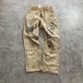00s 襤褸 ブラウン ダブルニー Carhartt B130 31×32
