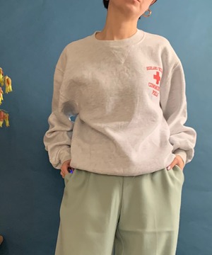 【送料無料】90's RUSSELL gray sweatshirt MADE IN USA