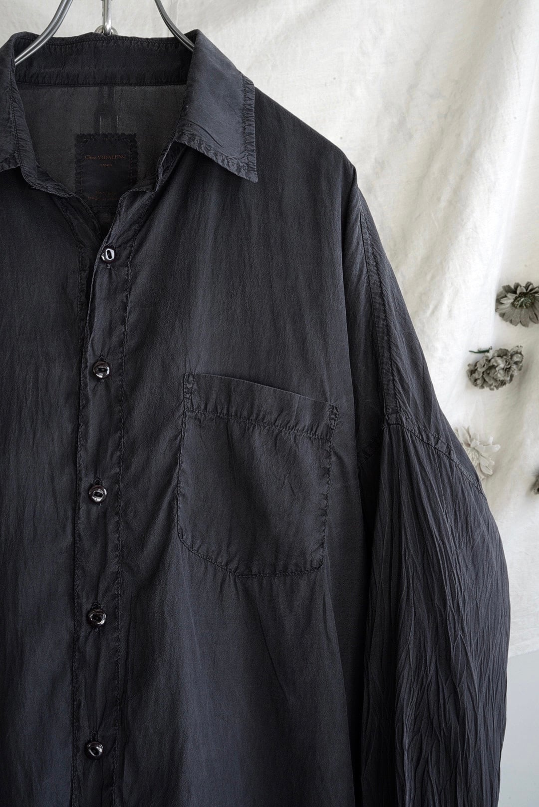 Chez VIDALENC - SILK SHIRT | Brownie
