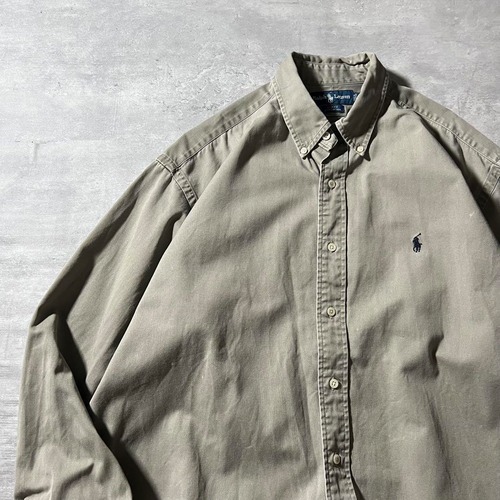 Ralph Lauren / 90's- BLAKE B.D. shirt size L