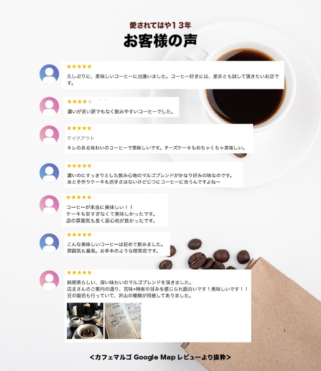 グァテマラ　デカフェ（中煎り）200g