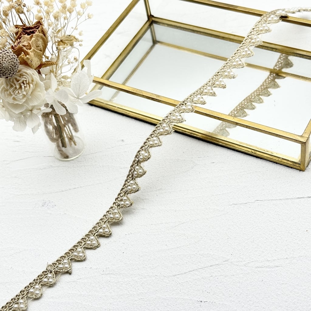 パールシリーズ | インド刺繍リボン専門店Rino Ribbon